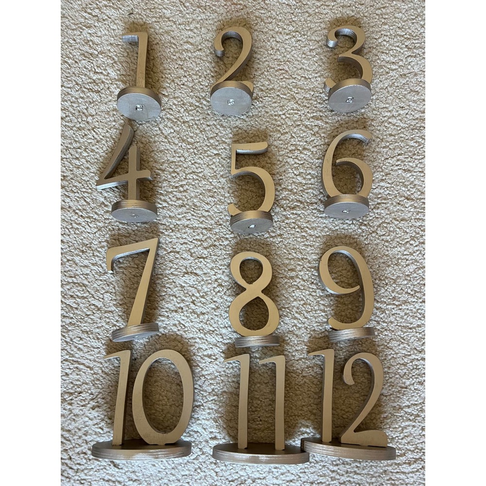 Wedding/ Event Seating Table Numbers